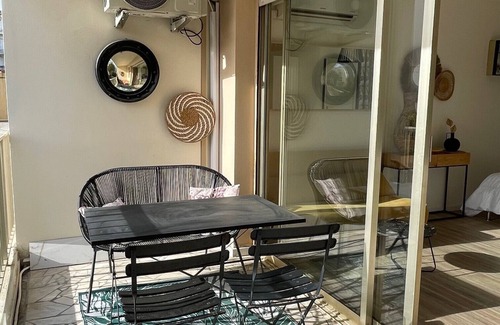 Pointe Croisette Apartment | Appt Avec Terrasse à 1 min de la Plage-cannes
