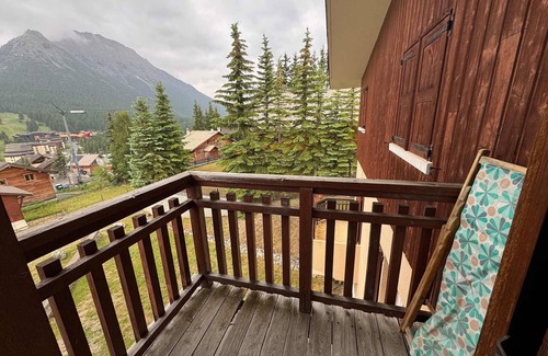 Montgenevre Apartment | Apt 4 pers, 5 min from slopes, Pets OK, Kitchen, Parking
