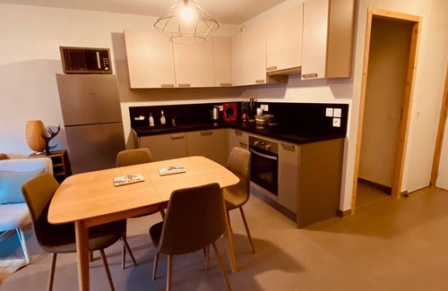 Saint-Jean-de-Sixt Apartment | Apt 5 pers, garage, balcony, WiFi, ski locker