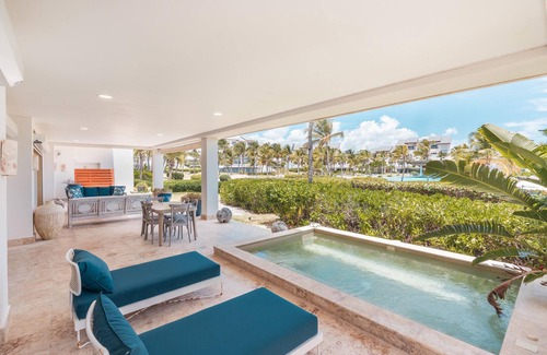 Punta Cana Apartment | Apt w/2BR-beachfront/private pool in Sotogrande