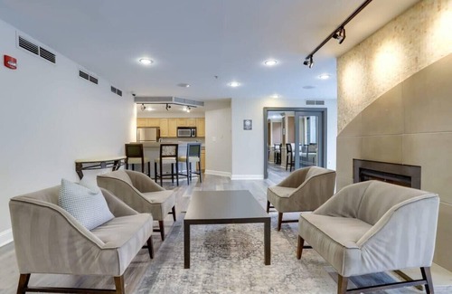 Ballston Apartment | Apt W Balcony, Views & Prime Location