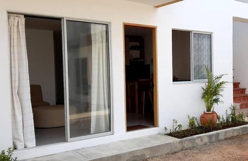 San Bernardo del Viento Apartment | Apto 1er piso frente a la playa y con piscina