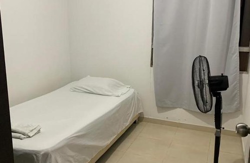 Valledupar Apartment | Apto de 3 habitaciones con ventilador y parqueadero comunal