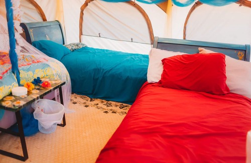 Austral RV Rental | Arabian Nights - Riverfront Glamping Experience