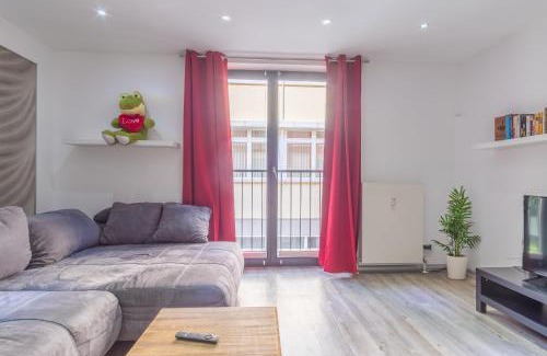 Probstheida Apartment | Arbeitsplatz, Tiefgaragenstellplatz, 4k TV Netflix