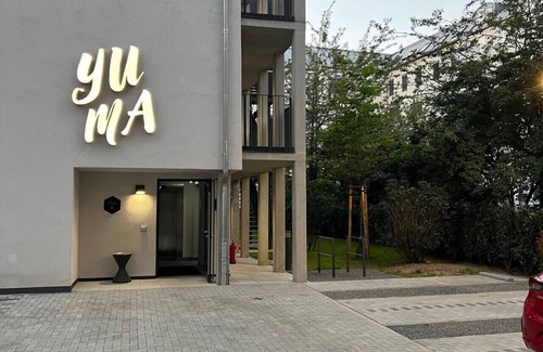 Zentrum-Nord Apartment | Arbio I Yuma Studio L Balcony Leipzig Hauptbahnhof