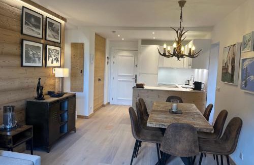 Arc-1950 Apartment | Arc 1950 Ski in Ski out and Spa- Newly refurbished 153 Sources De Marie- 2 bedroom , 2 bathroom-Sleeps 4-6, Mont Blanc view from every window, Free WiFi