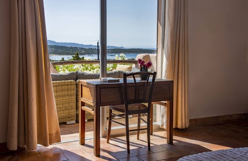 Pianotolli-Caldarello Villa | Architect villa with character, wonderful sea view, secured pool