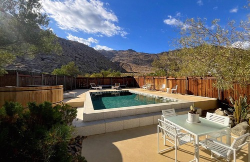 Palm Springs House | Architecturally stunning A-Frame desert home. Feat. Pool/Hot Tub/Artist Studio.