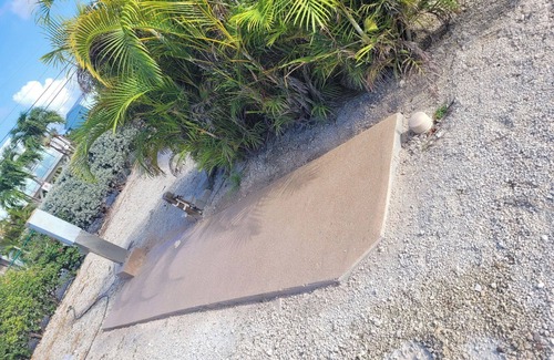 Cutthroat Harbor Estates RV Rental | Areca Palms Cudjoe Key, Florida nRV Concrete Pad only Rental RV’s are PROHIBITED