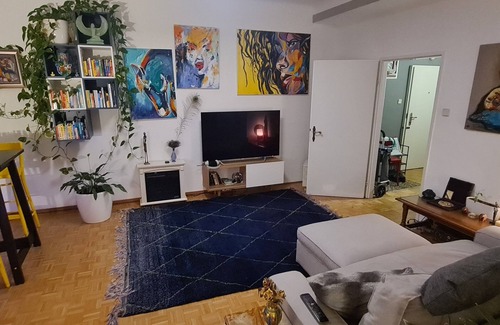 Innere Stadt Apartment | ArtApartment near Stephansplatz Stylish 2 Bedroom with AC