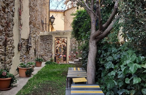 Scarlino Apartment | Artist's House Plus, sea view garden and original artwork.