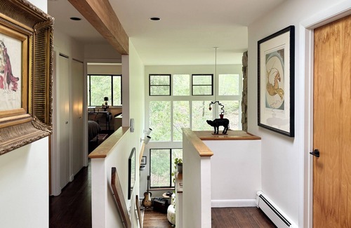 Guilford House | Artistic Modern Forest Retreat Minutes from Guilford Shores