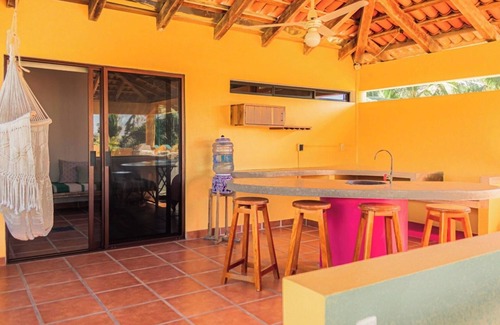 La Manzanilla House | Artistic, multi-level home minutes walk to the beach, shops and restaurants