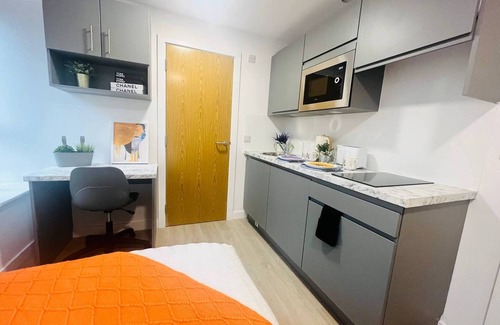Old Trafford Apartment | Artistic Studio Apartment in Stretford
