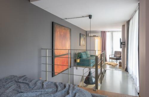 Gazi Apartment | Artsy Urban Loft in Athens