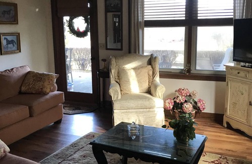 Fairview Apartment | Asheville's Rural Masterpiece, Private, Mountain Views Pet Friendly