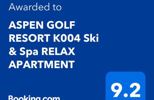 Razlog Apartment | ASPEN GOLF RESORT K004 Ski & Spa RELAX APARTMENT