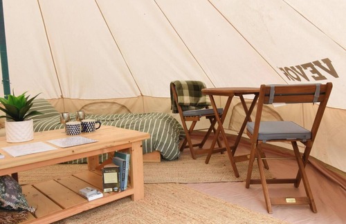 Regional District of Bulkley-Nechako RV Rental | Aspen | Riverfront Bell Tent