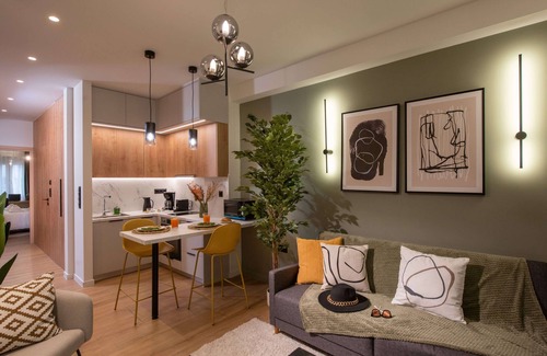 Kypseli Apartment | Asty60 - Modern 1BR Apt with Balcony in Kypseli