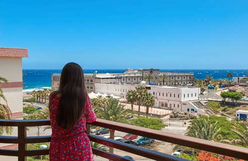 San Agustin Apartment | Asunto Rannan Vieressä, Uima-allas, Ilmastointi ja Ilmainen Wifi