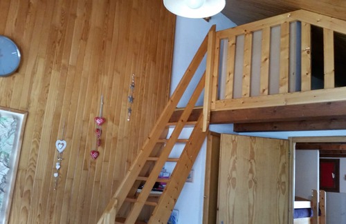 Champagny-en-Vanoise Apartment | [At the foot of the slopes] Studio Cabin 4-5 pers. Champagny en Vanoise