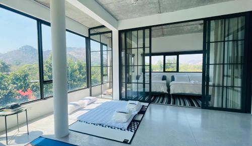 Mu Si Apartment | ATATvilla Khaoyai with mountain rooftop view for party and BBQ