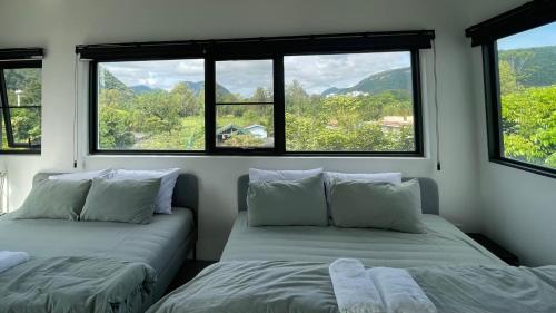 Mu Si Apartment | ATATvilla Khaoyai with mountain rooftop view for party and BBQ