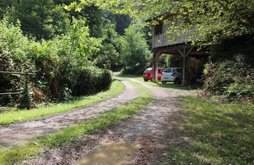 Augerolles Ski Chalet | Atelier du Moulin all in wood classified 2 * for 2 to 4 pers - on the banks of the torrent