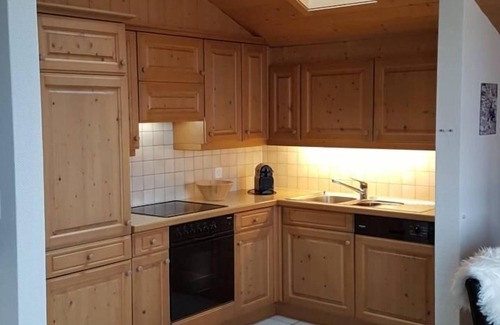 Melchsee-Frutt Apartment | Attic Apartment with Alpine Chic in an Impressive Mountain Setting