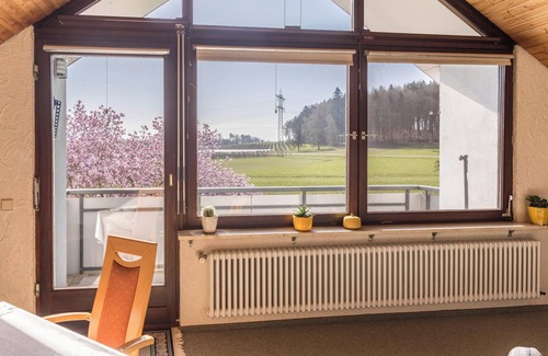 Ueberlingen Apartment | Attic Holiday Apartment “Haus Hasenweide” close to Lake Constance with Balcony