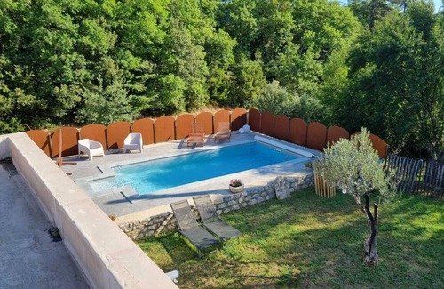 Grospierres House | Atypical family home in the Ardèche. Sleeps 6 Calm and relaxation guaranteed.
