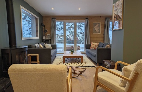 La Grave Apartment | Au Chazelet, au Dessus de La Grave, Avec Terrasse et Jardin, Pour 12 Personnes