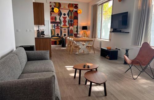 Quartier Saint-Leon Apartment | Au Cheval Blanc - Appartement Familial 6P Parking privé proche Colmar Centre