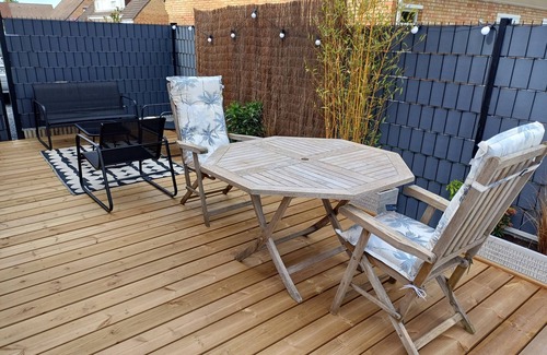 Hoymille Apartment | Au Pt'i nid Studio 2/3 Personnes Avec Terrasse