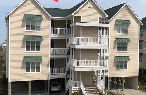 Ocean Isle Beach Condo | Aug Still Avail! Reduced Rates! Top Floor Ocean View Villa 4BR/4BA Pet Friendly