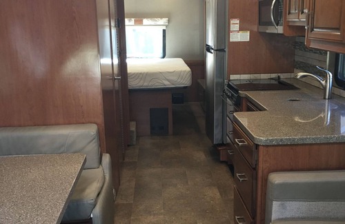 Aptos House | August 12th - August 17th RV site on the Seacleff State Beach Campground.