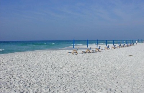 Crystal Beach Condo | AUGUST SPECIALS! Great family condo STEPS from beautiful beach! FREE Parking!