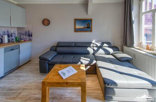 Mandelholz Apartment | Auszeit-im-Harz Haus 1 Wohnung Schnarcherklippe