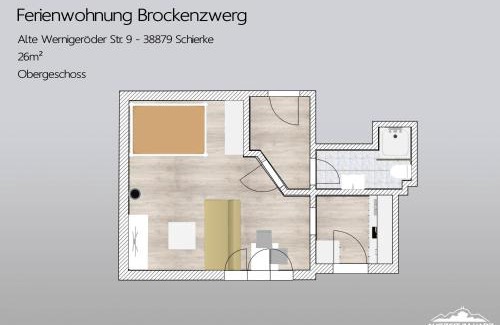 Mandelholz Apartment | Auszeit-im-Harz Haus 1 Wohnung Brockenzwerg