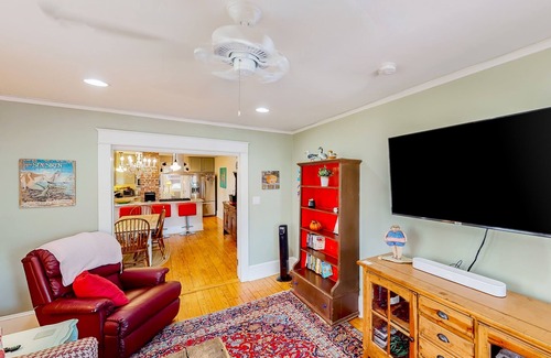 Wilmington Historic District House | Authentic Craftsman cottage - enclosed yard, lovely porch, W/D & great location