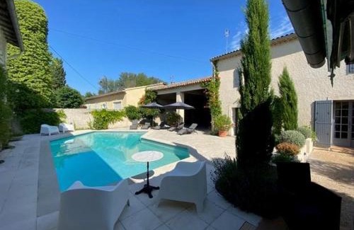 Senas House | authentic provencal mas with pool, in the countryside of the village of sénas, close to the luberon and the alpilles, sleeps 8.
