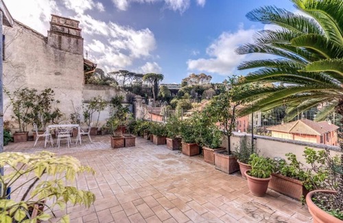 Trastevere Apartment | Authentic Roman Escape with Private Terrace & City views