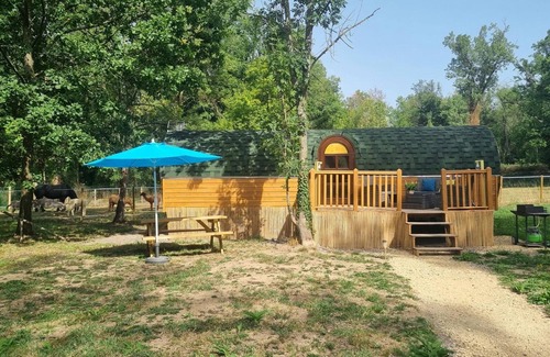 Mornand-en-Forez Cottage | Authentic Stay in Wine Barrel with Pets Allowed