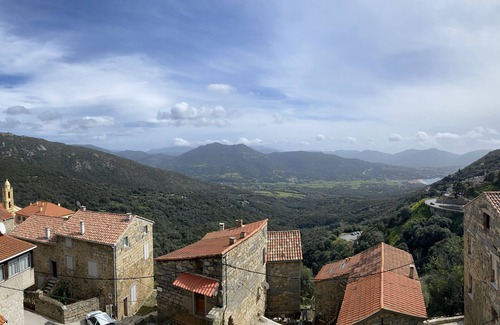 Olmeto House | Authentic Stone House, Sea and Mountain Views, near Propriano, Private Garden