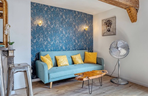 Quartier Saint-Marc - Croix de Pierre - Saint-Nicaise Apartment | Authentique 3 : nid urbain au charme envoûtant en plein coeur de Rouen