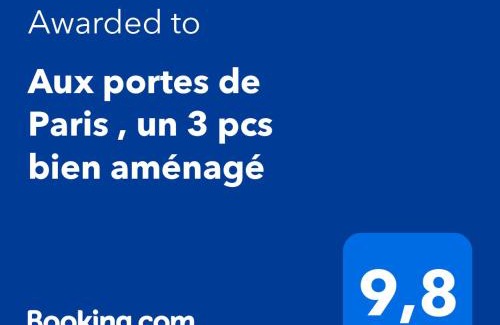 Beaute Baltard Apartment | Aux portes de Paris , un 3 pcs bien aménagé