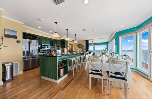 Stuart House | Avalon: 8BR/5BA Ocean-to-River Palace; Heated pool, hot tub, private dock, more!