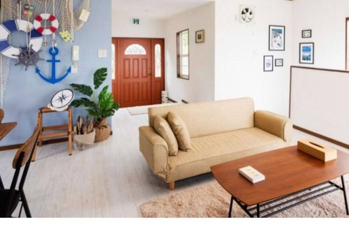 Awaji Apartment | [Awajishima charter] ☆ 2 minutes to the sea ☆ Hammock available ☆ Capacity 5 people