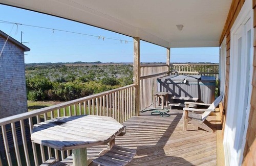 South Nags Head House | Awesome 'D' has a hot tub for your family vacation entertainment